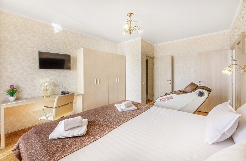 Апартаменты «Люкс» с видом на море Апартаменты «Люкс» с видом на море