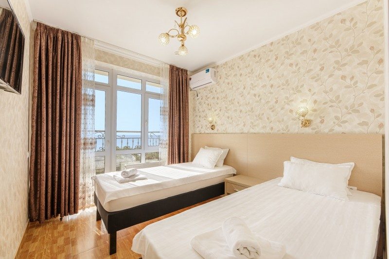 Апартаменты «Люкс» с видом на море Апартаменты «Люкс» с видом на море